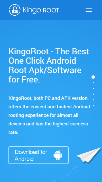 Root Android 7.0/7.1 Nougat device with KingoRoot apk, without connecting to PC