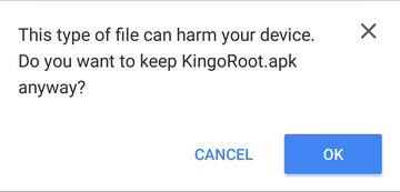 one-click Root Android device with KingoRoot